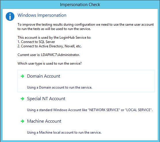 Impersonation Check Prompt